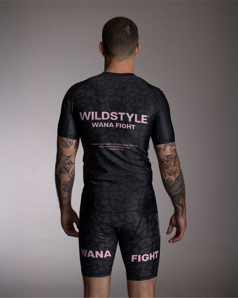 WANA (We All Need Anarchy) FIGHT Short Sleeve Rash Guard